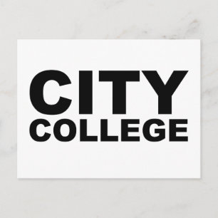 Cartão Postal Camiseta de Educação da FACULDADE MUNICIPAL Chapéu
