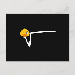 Cartão Postal Camiseta Duck Root N-TE