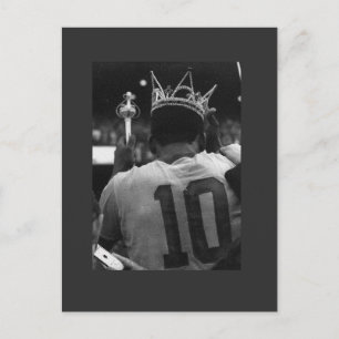 Cartão Postal Camiseta King Pelé - 1940-2022