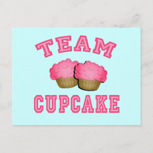 Cartão Postal Camisetas de Cupcake de Equipe, Hoodies, Mugs, Pre