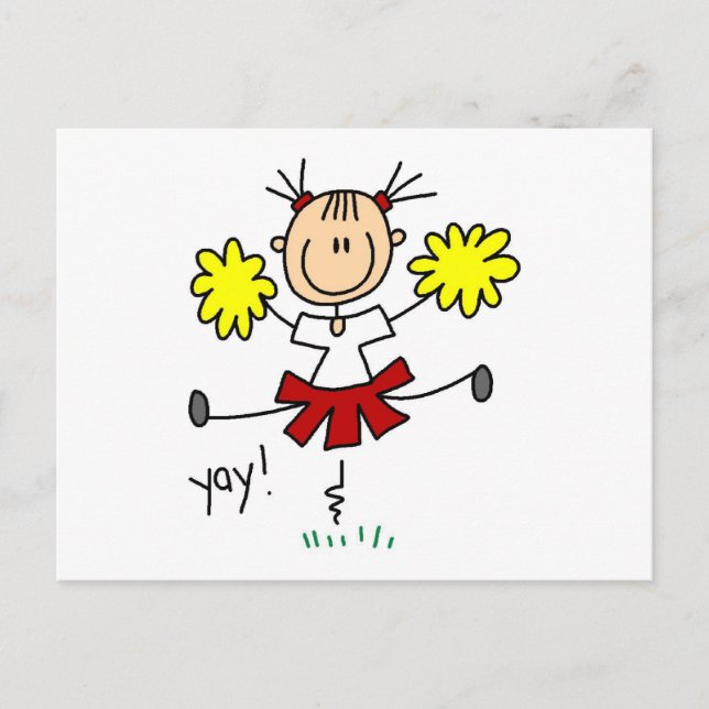 Cartão Postal Camisetas e presentes da Equipe Yay (Frente)