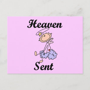 Cartão Postal Camisetas e Presentes de Anjo Enviado do Céu