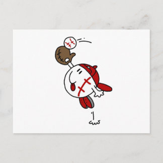 Cartão Postal Camisetas e presentes de baseball