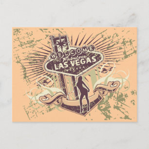 Cartão Postal Camisetas e presentes de Las Vegas Nevada