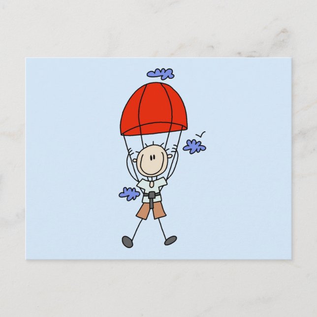 Cartão Postal Camisetas e presentes de mergulhador do Sky (Frente)