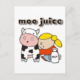 Cartão Postal Camisetas e presentes de moo suice