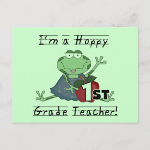 Cartão Postal Camisetas e presentes de professores da categoria