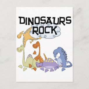 Cartão Postal Camisetas e Presentes Dinossauros São Incríveis