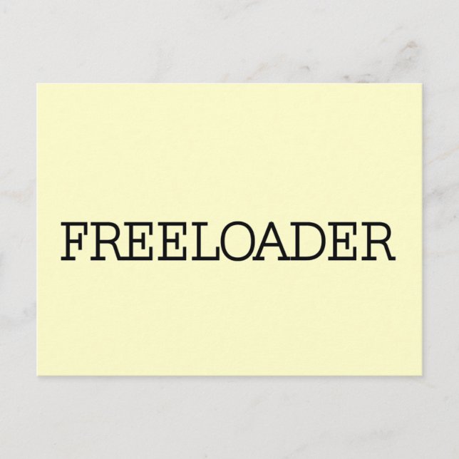 Cartão Postal Camisetas e presentes do carregador (Frente)