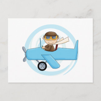 Cartão Postal Camisetas e presentes do piloto