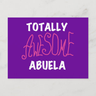 Cartão Postal Camisetas e presentes totalmente incríveis, Abuela
