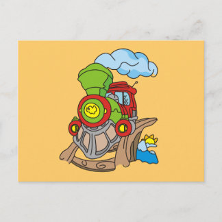 Cartão Postal Camisetas e presentes verdes e vermelhos