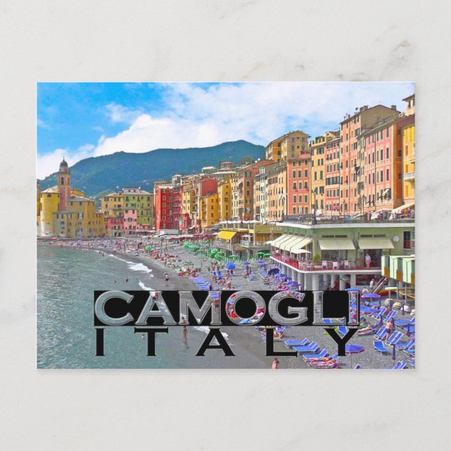 Cartão Postal Camogli (Frente)