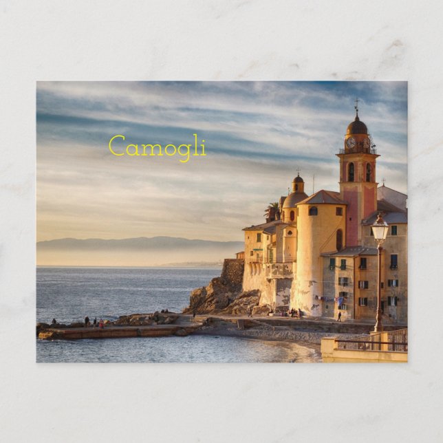 Cartão Postal Camogli Liguria (Frente)