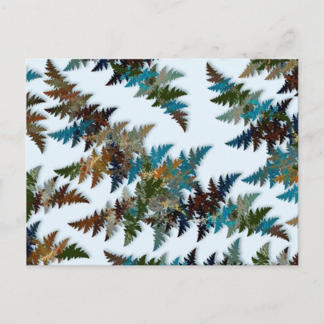 Cartão Postal Camouflage árctica (Frente)