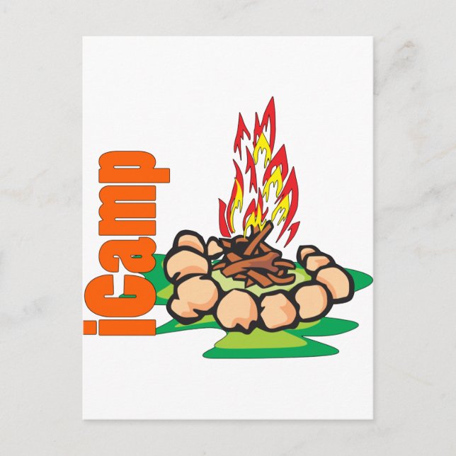 Cartão Postal Camp Camping Shirt (Frente)