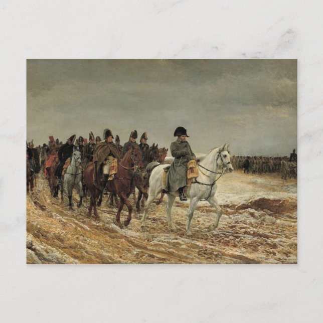 Cartão Postal Campanha da França (Frente)