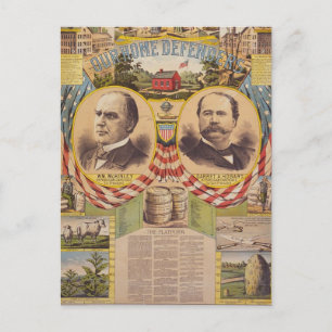 Cartão Postal Campanha Presidencial do Partido Republicano Vinta