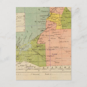 Cartão Postal Campeche, México