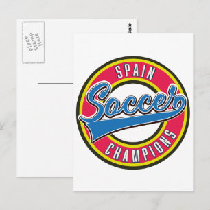 Cartão Postal Campeões Brasileiros de Futebol