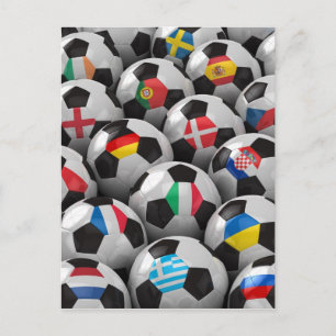 Cartão Postal Campeonato Europeu de Futebol de 2012