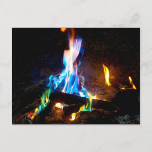 Cartão Postal Campfire