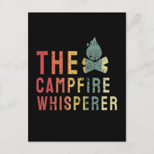 Cartão Postal Campfire - Campfire Whisperer