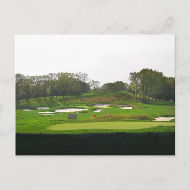 Cartão Postal Campo Bethpage Black, Farmingdale NY (Frente)