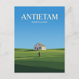 Cartão Postal Campo de Batalha Nacional de Antietam EUA