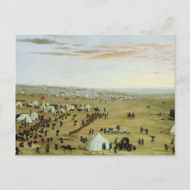 Cartão Postal Campo do Uruguai, Rio Grande, Brasil, 1865 (petról (Frente)