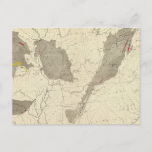 Cartão Postal Campos de carvão dos EUA