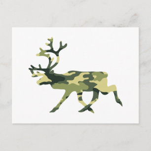Cartão Postal Camuflagem das florestas das Caraíbas / Camuflagem