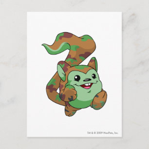 Cartão Postal Camuflagem de Meerca