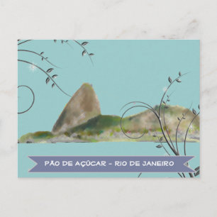Cartão Postal cana-de-açúcar, rio de janeiro