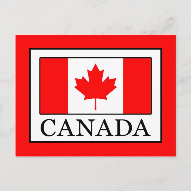 Cartão Postal Canadá (Frente)