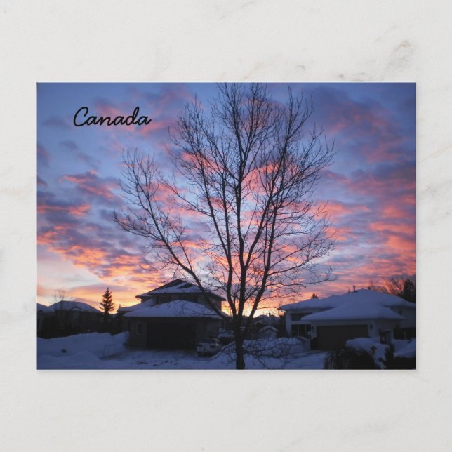 Cartão Postal Canadá (Frente)