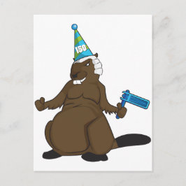 Cartão Postal Canadá 150 em 2017 - Partido Beaver Merchandise