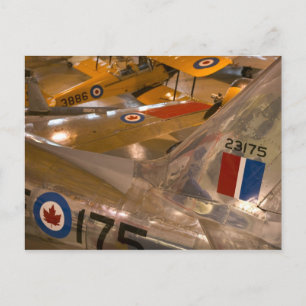 Cartão Postal Canadá, Alberta, Calgary: Museu Aero Espacial de