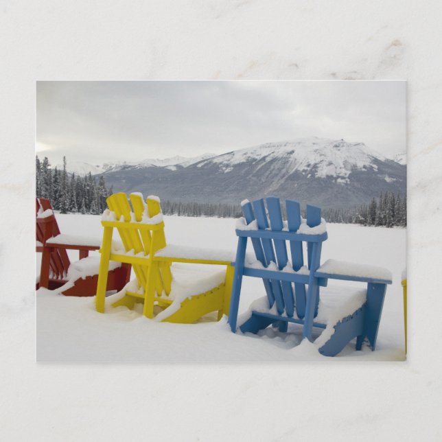 Cartão Postal Canadá, Alberta, Jasper, Jasper NP. Fairmont (Frente)