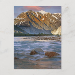 Cartão Postal Canada, British Columbia, Alsek River Valley.