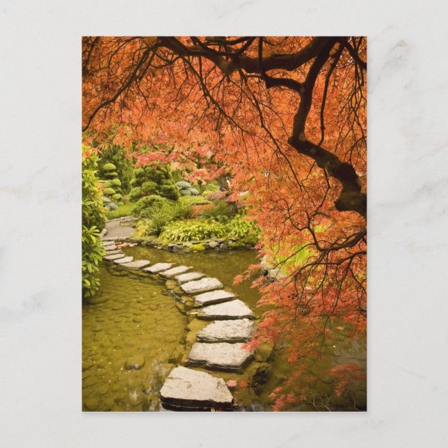 Cartão Postal CANADÁ, Colúmbia Britânica, Victoria. Outono (Frente)