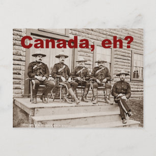 Cartão Postal Canadá Eh Vintage Mounts Photo