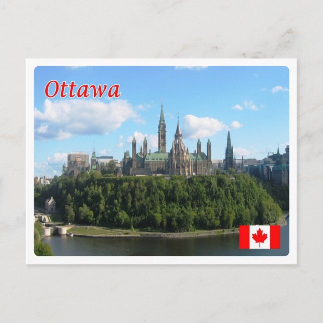 Cartão Postal Canadá - Ottawa - (Frente)