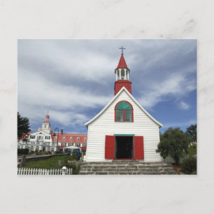 Cartão Postal Canadá, Quebec, Tadoussac. Petite Chapelle