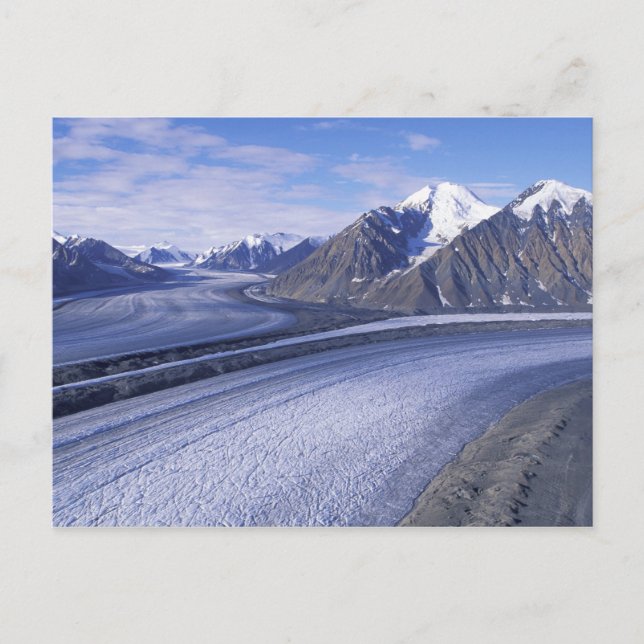 Cartão Postal Canadá, Território Yukon, Parque Nacional Kluane. (Frente)