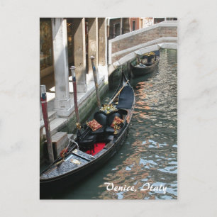 Cartão Postal Canal de Veneza, Itália