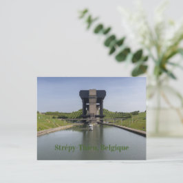 Cartão Postal Canal du Center e Boat Lift, Bélgica