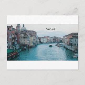 Cartão Postal Canal Grande de Veneza Itália (Rua.K)