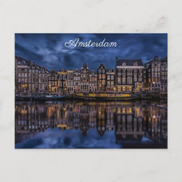 Cartão Postal Canal Homes de Amsterdã, Países Baixos - Foto Viag