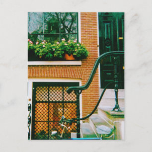 Cartão Postal Canal house em Amsterdã